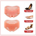 Silicone Padded Forefoot Insoles High Heel Shoes Pad Comfortable Practical Durable Forefoot Cushion Metatarsal Pads Pain Relief Silicone Gel Bunion Protector 1Pair. 