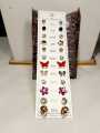 12 Pairs Fashion Stud Earrings Set Card for Girls – Cute Designs for Little and Young Girls. 
