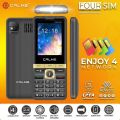 Calme Four Sim - 4 Sims mobile - PTA Approved - 2.4 Inch display - Auto call recording - 3000mAH Battery - Triple Style Camera. 