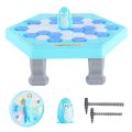 Save The Penguin Interactive Play Kids Gift Plastic Family Penguin Ice Breaking Game for Children. 