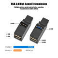 Kebidu 3 Ports USB Hub Adapter - USB 2.0 3.0 High-Speed HUB Splitter - for PC Computer Laptop. 