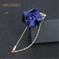 HIGH QUALITY Silk Rose Flower Groom Boutonniere Man Corsage Suit For Wedding Party Decoration. 