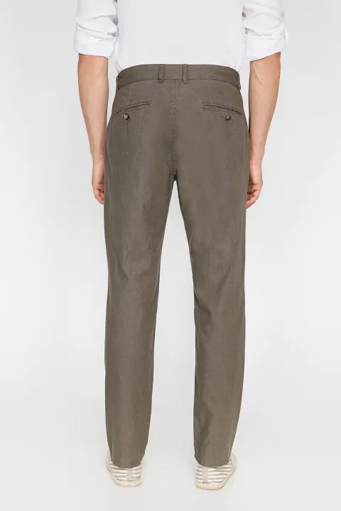 Koton%20Men's%20Coffee%20Pocket%20Detail%20Trousers%209YAM41992BW%20-%20Image%205