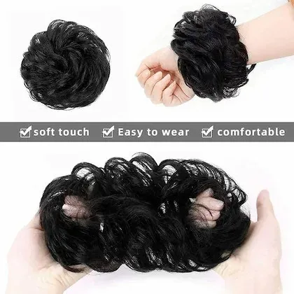 New%20Arrival%20Synthetic%20Extensions%20Messy%20Scrunchies%20poni%20Hair%20Care%20Pieces%20for%20Women%20-%20Shine%20Black%20Color%20-%20Image%203
