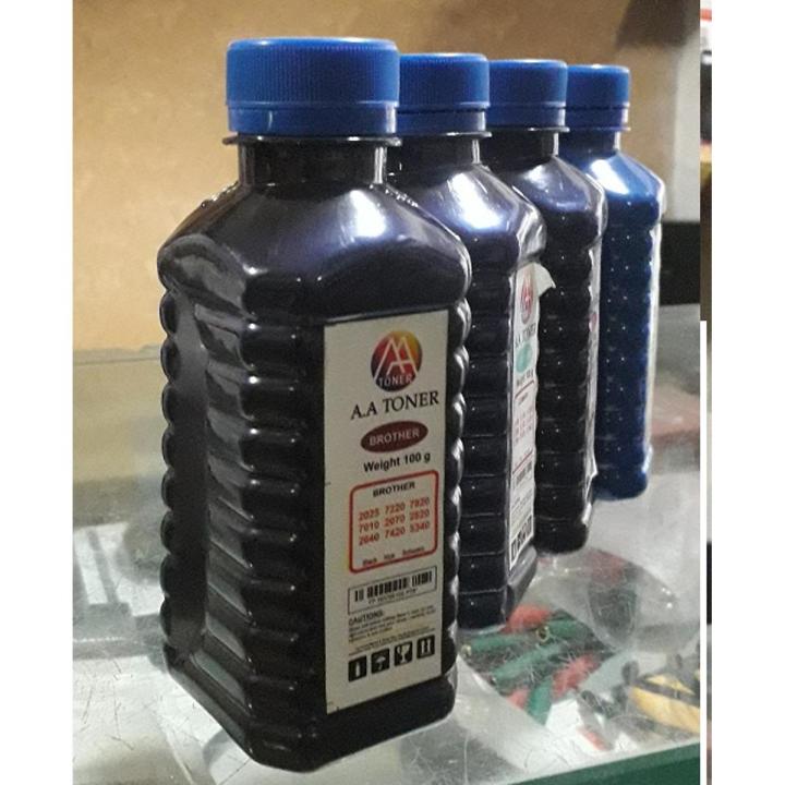 Special Black laser toner powder for Brother TN2115 7340 MFC-7340 DR2150 HL2140 7450 DCP7030 laser printer (100gms) Bottle Black