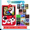 SUP Game Box Plus Console 400 in 1 Retro Video Games For Kids Handheld Game PAD Gamebox Connects with LCD / TV. 