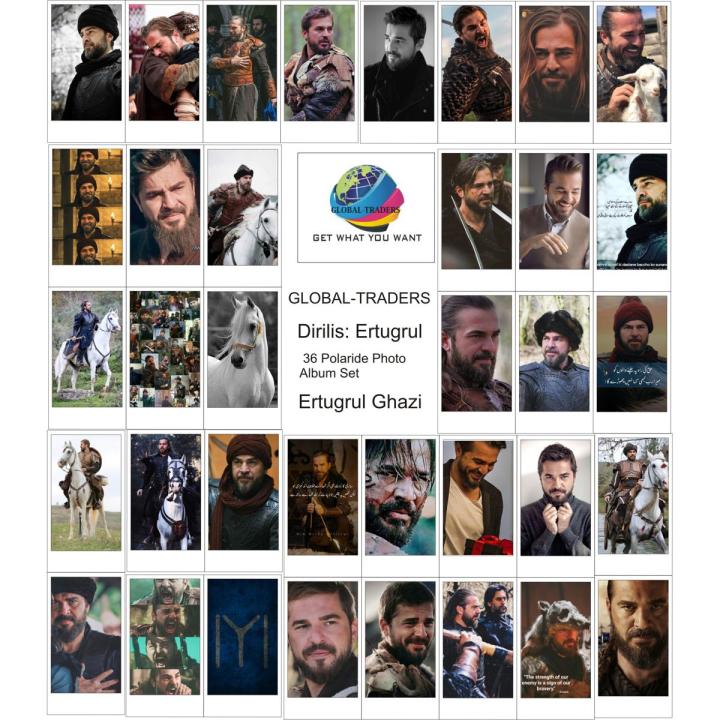 Dirilis: Ertugrul ,Ertugrul Ghazi photos Polaroid 36 Pictures Mobile Back Cover Photos for Ertugrul Lovers