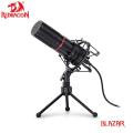 Redragon BLAZAR GM300 Gaming Stream High end Microphone and Kit metal made Support circle LED. 