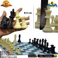 Professional Chess Game Standards FIDE Recommended Size with 32+2 Pieces Table Mat Game for National & International Championship. 
