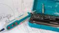 TOTAL Original Lithium-Ion Cordless Screwdriver Machine with 42 pcs Screwdriver Bit Accessories with Case By *Tool Shop*. 