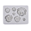 3D Rose Flower Silicone Fondant Chocolate Mould Cake Decoration Sugar Craft Mold. 