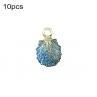 10Pcs Ocean Conch Seashell Starfish Pendant Charms Handmade DIY Jewelry Making. 