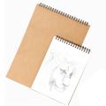 Spiral Artists Hard Binding Sketch Book with 250g Paper, Perfect for Acrylic and Watercolor Painting, Featuring 18 Sheets of Textured Paper - Acid-Free Paper - Clear Grains - Suitable for All Media (Watercolors, Pastels). 