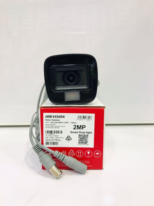 HIKVISION%20DS-2CE16D0T-LPFS%202MP%20Smart%20Hybrid%20Light%20Audio%20Fixed%20Mini%20Bullet%20Camera%20-%20Image%205