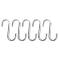 Set of 20 S Stainless Steel Suspension Hooks for Kitchen Cooke or Butcher Meat. 