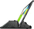 ZAGG Cover-Fit Case with Bluetooth Keyboard for Galaxy Note Pro 12.2" & Galaxy Tab Pro 12.2" – Durable Case with Built-In Stand – Multiple Device Compatibility Pairing For Laptop Android iOS Smart Led (Black). 