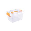 Creative Household Products Transparent Plastic Storage Organizer Portable Enlarged Storage Box Toy Clothes Storage Box. 