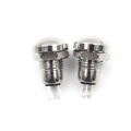 2pcs 8mm Mini Micro 2Pin Metal Waterproof Momentary Push Button Switch Encounter. 