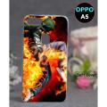 Oppo A5 Bcak Cover - Fire Cover. 
