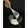 Hand Mixer Beater Single Handed Mechanical Whisk - (Multi Color). 
