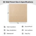 3D Brick Wall Sticker Wallpaper for Walls - PVC Textured PE Foam Self Adhesive 3D effect Wall Panel for Home Decoration - Peel & Stick Waterproof Wall Papers Sheets - 3D Brick Tiles for Living Room Bedroom Background Wall Decor (77x70cm) - Multi. 
