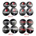 4pcs 56mm Toyota TRD VXR Car Wheel Center Hub Cap Sticker Auto Tire Emblem Badge Decal. 