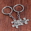 2 pcs TV Jewelry Greys Anatomy Keychain You Are My Person Puzzle Pendant Key Rings Best Friend Key Trinket Friendship Gift. 