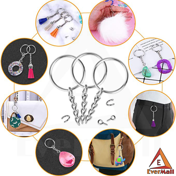 75pcs%20Keychain%20Open%20Jump%20Rings%20Eye%20Pins%20Jewelry%20Making%20Accessories%20Art%20Kits%20for%20DIY%20Epoxy%20Resin%20Key%20Chain%20Key%20Ring%20Pendants%20-%20Image%209