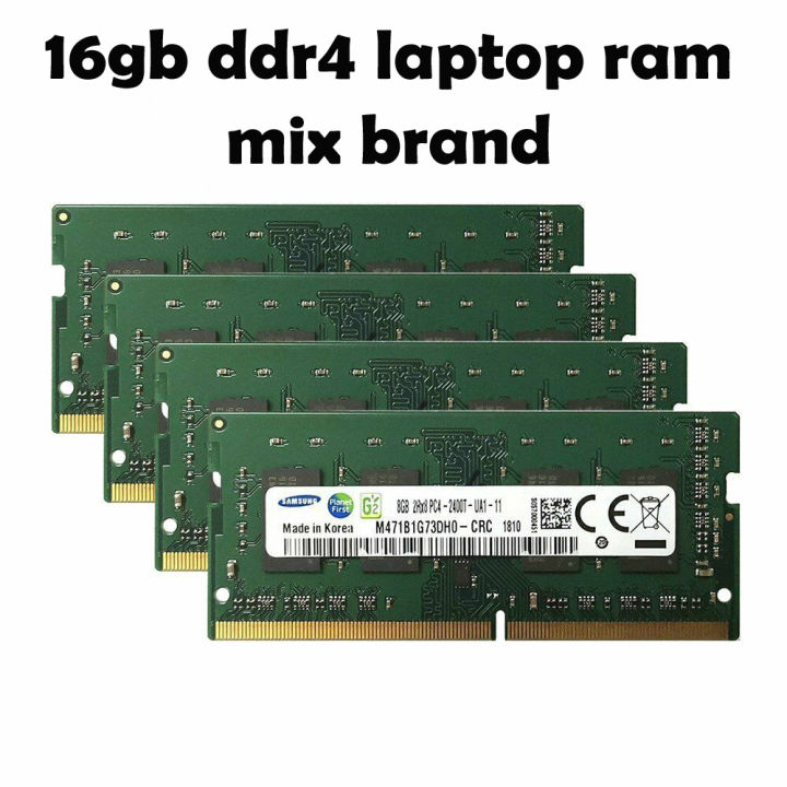 Laptop RAM 16GB DDR4 2400/2666/ MHZ MIX Brands Available Branded 100% Quality