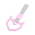 JDM Creative Devil loveTsurikawa Ring Heart Car Accessories Trailer Strap Static Device Warning Rings Interior Pendants. 