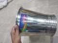 Stainless Steel Small Bucket 6 Liters Balti. 
