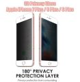 3D Privacy Galas Screen Protector For iPhone 7 Plus / 8 Plus / 6 Plus - White. 