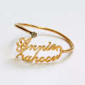 Customize Ring, Personalized name ring, Custom Name Ring for girls with box packing (PERFECT GIFT TO SEND YOUR WIFE,FIANCE OR ANYONE). 