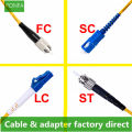 SC to SC LC to LC ST to ST FC to FC Fiber Patch Cord Jumper Cable SM Simplex Single Mode Optic for Network 3m 5m 10m 20m 30m 50m. 