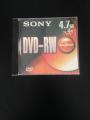 DVD-RW 4.7 GB 1X-4X BLANK  SONY. 