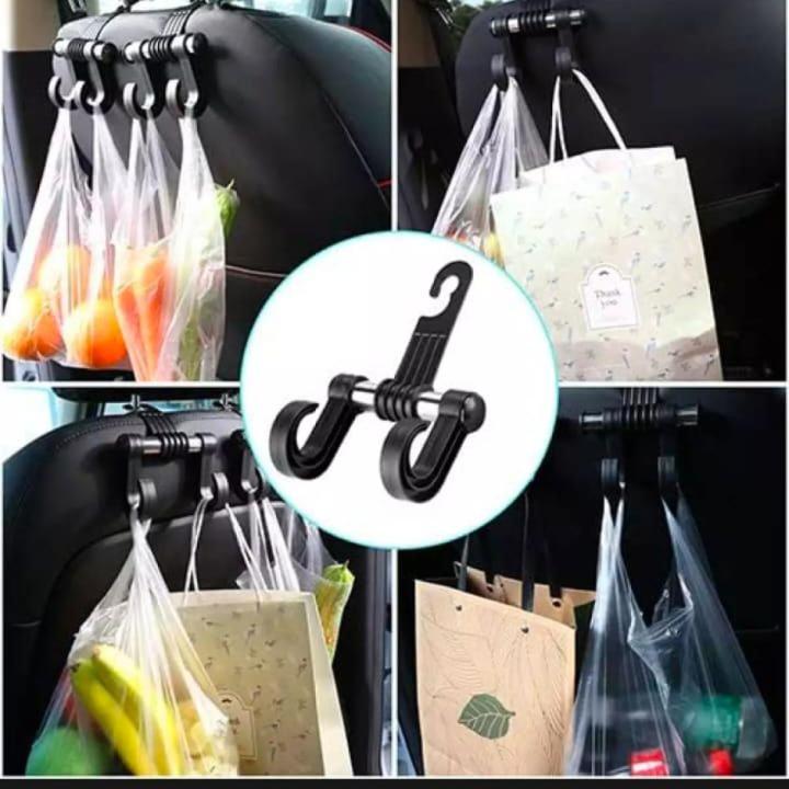 Car Seat Headrest Hook Car Hooks for Purses and Bags Water Bottle