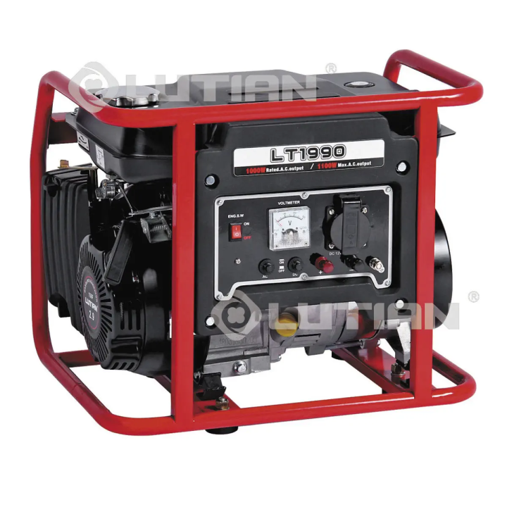 LUTIAN Generator - LT1990E-1.25Kva / 1.0Kw (1000 Watt) - Recoil Start - with Gas Kit - Latest Model