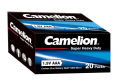Box of Camelion super heavy duty batteries - AAA (40 batteries). 