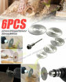 Disc Drill Blades and Mandrel. 