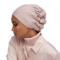 Adjustable Satin Lined Turban Cap Elastic Bottoming Cap Under Scarf Silk Underscarf Cap Hijab. 