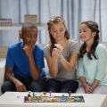 Cluedo Junior The Case Of The Missing Chocolate Cake Mystery Game Board To Solve Strategy Educational Boardgame For Kids & Family Fun, Children Mind Development Early Age Learning Clue Gaming Board Best Gameboard Gift For Kids Children Boys & Girls. 