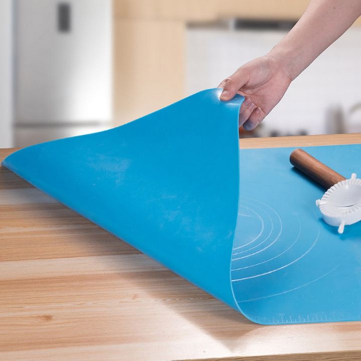 Non-Stick Silicone Baking Mat With Measurements Heat Resistant Cookie Sheet Oven Liner (Multi color)