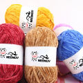 NEEMOY 100g Velvet Yarn Soft Protein Cashmere Yarn Silk Wool Baby Line Crochet Knitting Yarn Cotton Baby Wool DIY Sweater. 