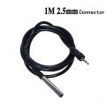 1pcs DS1820 Stainless steel package Waterproof DS18b20 temperature probe temperature sensor 18B20 for arduino 1m 2m 3m 5m 10m. 