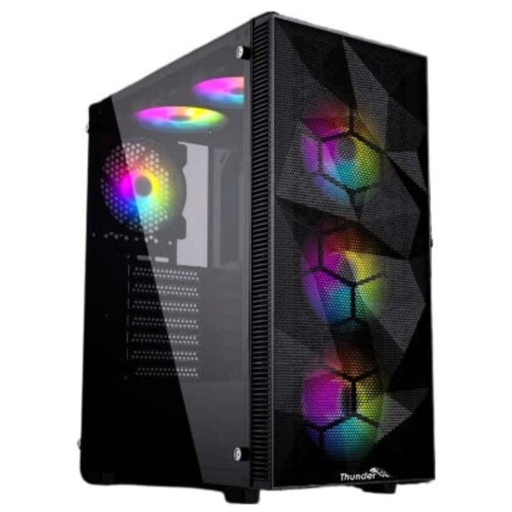 Thunder triump with 3x argb fans 3 RGB Fans to Enhance the Fox PC Case