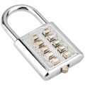 8 Digit Push Button Combination Padlock for gym school locker suitcase Travel bags security Number code Lock. 