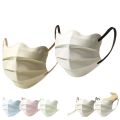 Hot selling wavy mask female high-value face small new protective eye protection corner disposable summer thin cloth. 
