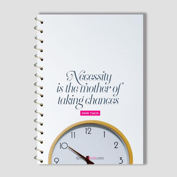 Spiral Notebook A4 or A5  -  Motivational Quote