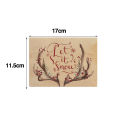 Vintage Style Greeting Cards Joyful Vintage Christmas Greeting Card Set Perfect Festive Xmas Favors for Southeast Asian Buyers Christmas Greeting Cards. 