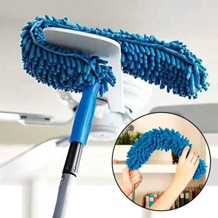 Flexible Long-Handle Duster – Multi-Purpose Fan & Surface Cleaner ...